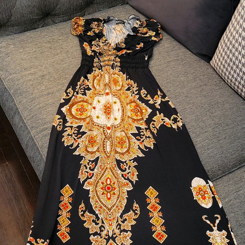 Long maxi dress